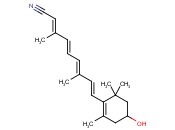 3,7-DIMETHYL-9-(4-HYDROXY-2,6,6-TRIMETHYLCYCLOHEX-1-ENYL)NONA-2,4,6,8-TETRAENENITRILE