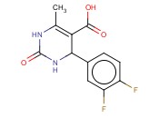 4-(3,4-DIFLUOROPHENYL)-1,2,3,4-TETRAHYDRO-6-METHYL-2-OXO-5-PYRIMIDINECARBOXYLIC ACID