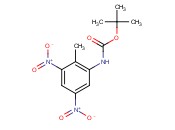 <span class='lighter'>tert-Butyl</span> (2-methyl-3,5-dinitrophenyl)carbamate