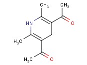 3,5-二<span class='lighter'>乙酰</span>-1,4-二氢-2,6-二甲基<span class='lighter'>吡啶</span>