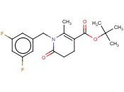 1-(3,5-DIFLUORO-BENZYL)-2-METHYL-6-OXO-1,4,5,6-TETRAHYDRO-PYRIDINE-3-CARBOXYLIC ACID TERT-BUTYL ESTER