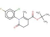 1-(2-CHLORO-4-FLUORO-PHENYL)-2-METHYL-6-OXO-1,4,5,6-TETRAHYDRO-PYRIDINE-3-CARBOXYLIC ACID TERT-BUTYL ESTER