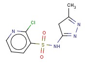 2-CHLORO-PYRIDINE-3-SULFONIC ACID (5-METHYL-4H-PYRAZOL-3-YL)-AMIDE
