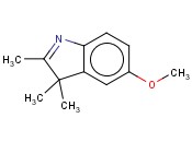 2,3,3-三甲基-5-<span class='lighter'>甲</span><span class='lighter'>氧基</span>-3H-<span class='lighter'>吲哚</span>