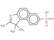 1,1,2-三甲基-1H-苯并<span class='lighter'>吲哚</span>-7-磺酸