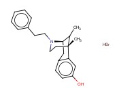 PHENAZOCINE <span class='lighter'>HYDROBROMIDE</span>