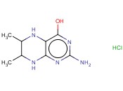 <span class='lighter'>2-AMINO-6,7-DIMETHYL-4-HYDROXY-5,6,7,8-TETRAHYDROPTERIDINE</span> <span class='lighter'>MONOHYDROCHLORIDE</span>