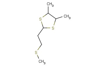 4,5-DIMETHYL-2-(2-(METHYLTHIO)ETHYL)-1,3-DITHIOLANE