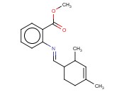 2-[[(2,4-二甲基-3-<span class='lighter'>环</span><span class='lighter'>己烯</span>-1-<span class='lighter'>基</span>)亚甲基]氨基]苯<span class='lighter'>甲酸</span><span class='lighter'>甲</span><span class='lighter'>酯</span>