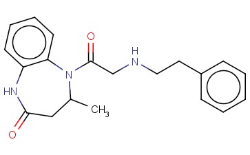 4-METHYL-5-[2-(PHENETHYLAMINO)ACETYL]-1,3,4,5-TETRAHYDRO-2H-1,5-BENZODIAZEPIN-2-ONE
