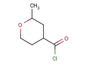 <span class='lighter'>TETRAHYDRO-2-METHYL-2H-PYRAN-4-CARBONYL</span> <span class='lighter'>CHLORIDE</span>
