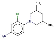 3-CHLORO-4-(3,5-DIMETHYL-1-PIPERIDINYL)ANILINE