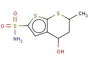5,6-DIHYDRO-4H-4-HYDROXY-6-METHYLTHIENO[2,3-B]THIOPYRAN-2-SULPHONAMIDE