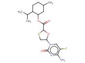 5-(4-Amino-5-fluoro-2-oxo-1(2H)-pyrimidinyl)-1,3-oxathiolane-2-carboxylic acid 5-methyl-2-(1-methylethyl)cyclohexyl ester