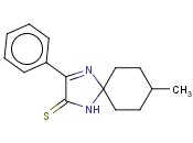 8-METHYL-3-PHENYL-1,4-DIAZASPIRO[4.5]DEC-3-ENE-2-THIONE