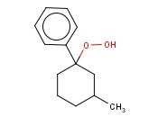 3-METHYL-1-PHENYL-CYCLOHEXANE <span class='lighter'>HYDROPEROXIDE</span>