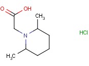 <span class='lighter'>2,6-DIMETHYL-1-PIPERIDINEACETIC</span> ACID <span class='lighter'>HYDROCHLORIDE</span>