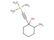 2-METHYL-1-((TRIMETHYLSILYL)<span class='lighter'>ETHYNYL</span>)<span class='lighter'>CYCLOHEXANOL</span>