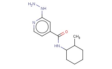 2-HYDRAZINYL-N-(2-METHYLCYCLOHEXYL)PYRIDINE-4-CARBOXAMIDE