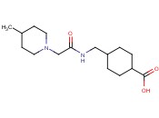 4-(([(4-METHYLPIPERIDIN-1-YL)ACETYL]AMINO)METHYL)CYCLOHEXANECARBOXYLIC ACID