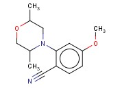2-(2,5-DIMETHYLMORPHOLIN-4-YL)-<span class='lighter'>4-METHOXYBENZONITRILE</span>