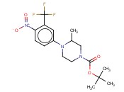 TERT-BUTYL 4-(3-(TRIFLUOROMETHYL)-4-NITROPHENYL)-3-METHYLPIPERAZINE-1-CARBOXYLATE