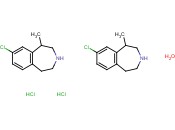 Lorcaserin hydrochloride hemihydrate