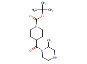 TERT-BUTYL 4-(2-METHYLPIPERAZINE-1-CARBONYL)PIPERIDINE-1-CARBOXYLATE