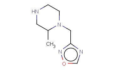 2-METHYL-1-(1,2,4-OXADIAZOL-3-YLMETHYL)PIPERAZINE