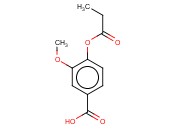 3-METHOXY-4-(PROPANOYLOXY)BENZOIC ACID