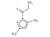 3,5-DIMETHYL-1-(1-OXOPROPYL)-1H-PYRAZOLE