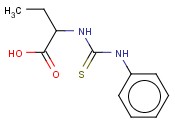 2-(3-PHENYL-THIOUREIDO)-<span class='lighter'>BUTYRIC</span> ACID