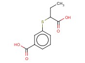 3-(1-CARBOXYPROPYLTHIO)BENZOIC ACID