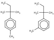 4-(1,1-DIMETHYLPROPYL)-1-METHYLBENZENE, 1-(1,1-DIMETHYLPROPYL)-3-METHYLBENZENE
