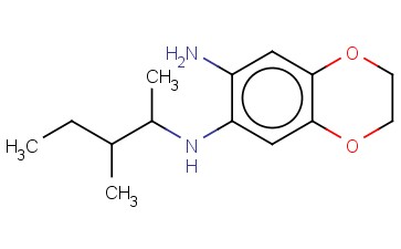 6-N-(3-METHYLPENTAN-2-YL)-2,3-DIHYDRO-1,4-BENZODIOXINE-6,7-DIAMINE