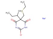 5-SEC-BUTYL-5-(ETHYLTHIOMETHYL)-2-SODIOOXY-4,6(1H,5H)-PYRIMIDINEDIONE