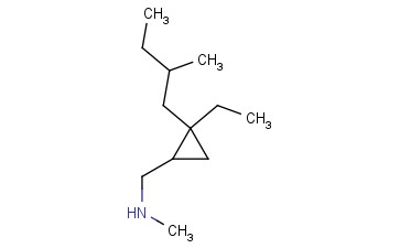 ([2-ETHYL-2-(2-METHYLBUTYL)CYCLOPROPYL]METHYL)(METHYL)AMINE
