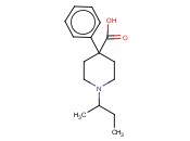 1-(BUTAN-2-YL)-4-<span class='lighter'>PHENYLPIPERIDINE</span>-4-CARBOXYLIC ACID