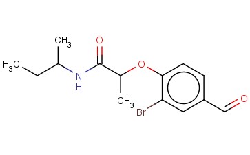 2-(2-BROMO-4-FORMYLPHENOXY)-N-(BUTAN-2-YL)PROPANAMIDE