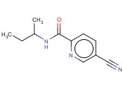 N-(BUTAN-2-YL)-5-<span class='lighter'>CYANOPYRIDINE</span>-2-CARBOXAMIDE