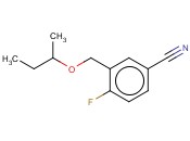 3-[(BUTAN-2-YLOXY)METHYL]-<span class='lighter'>4-FLUOROBENZONITRILE</span>