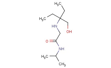 2-[(2-ETHYL-1-HYDROXYBUTAN-2-YL)AMINO]-N-(PROPAN-2-YL)ACETAMIDE