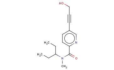 5-(3-HYDROXYPROP-1-YN-1-YL)-N-METHYL-N-(PENTAN-3-YL)PYRIDINE-2-CARBOXAMIDE