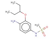 N-[4-AMINO-3-(1-ETHYLPROPOXY)PHENYL]METHANESULFONAMIDE