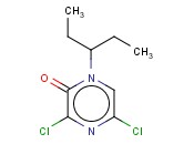 2(1H)-PYRAZINONE, 3,5-DICHLORO-1-(1-ETHYLPROPYL)-