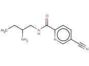 N-(2-AMINOBUTYL)-5-<span class='lighter'>CYANOPYRIDINE</span>-2-CARBOXAMIDE
