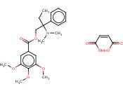 2-(Dimethylamino)-2-phenylbutyl 3,4,5-trimethoxybenzoate maleate