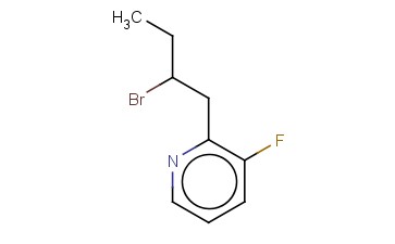 2-(2-BROMOBUTYL)-<span class='lighter'>3-FLUOROPYRIDINE</span>