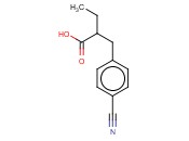 2-(4-CYANO-BENZYL)-<span class='lighter'>BUTYRIC</span> ACID