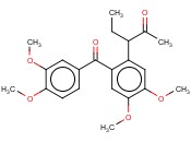 3-[2-(3,4-<span class='lighter'>二甲</span>氧基苯甲酰基)-4,5-<span class='lighter'>二甲</span>氧基苯基]<span class='lighter'>戊</span>-2-酮